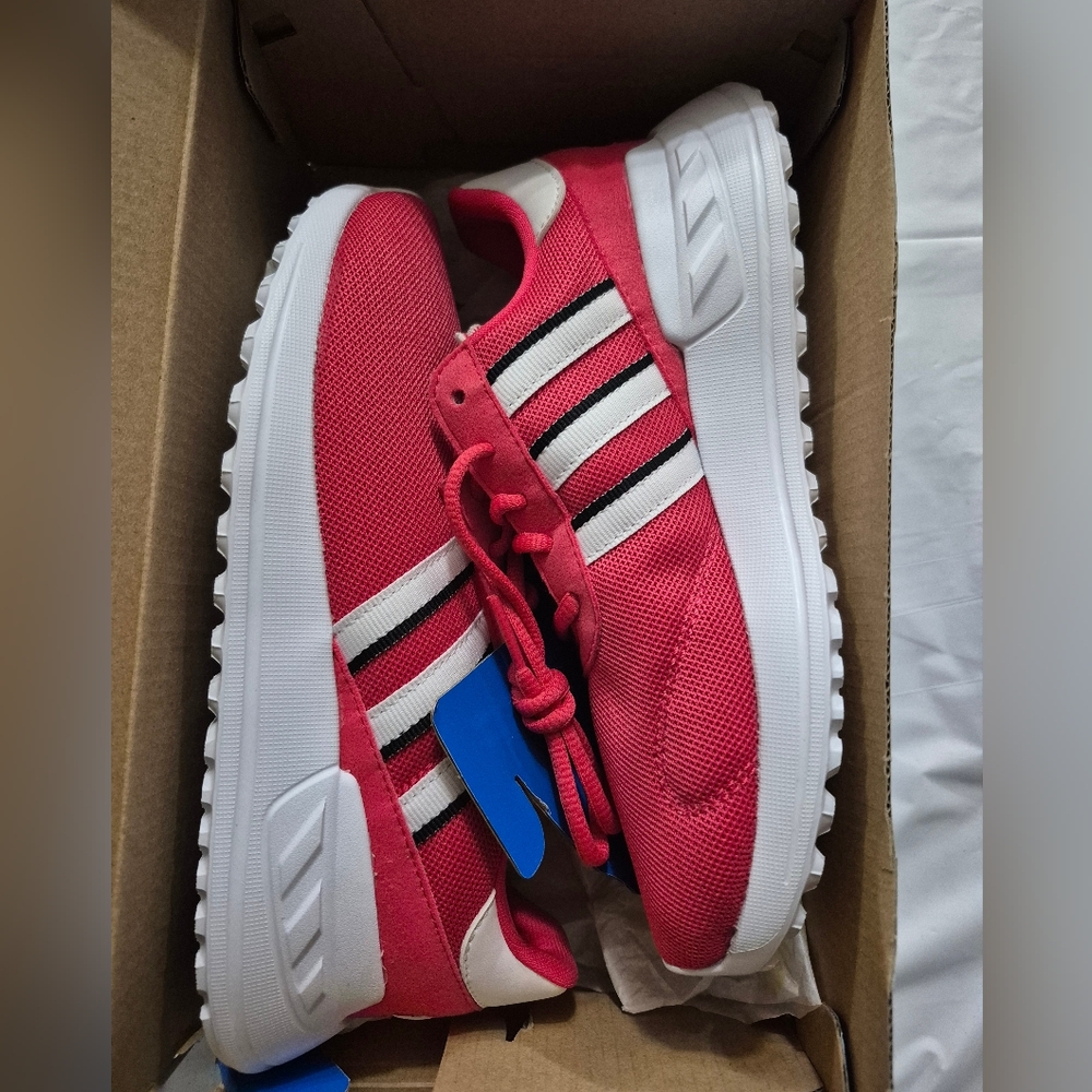 adidas Kids Sneakers in Pink and White